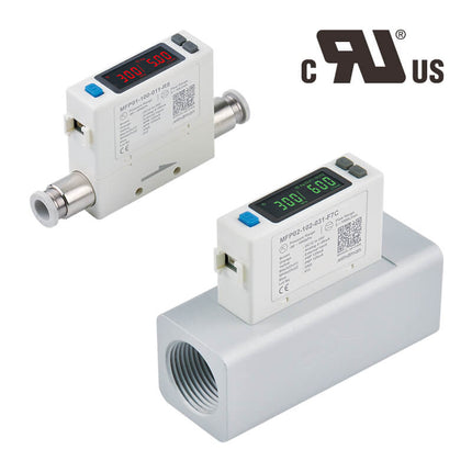 Mindman MFP01A/02A Series: Digital Flow & Pressure Sensor - MFP01A-005-031-R6