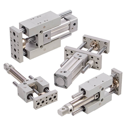 Mindman MGT Series: Twin Guide Rod Cylinder - MGTB-20-200
