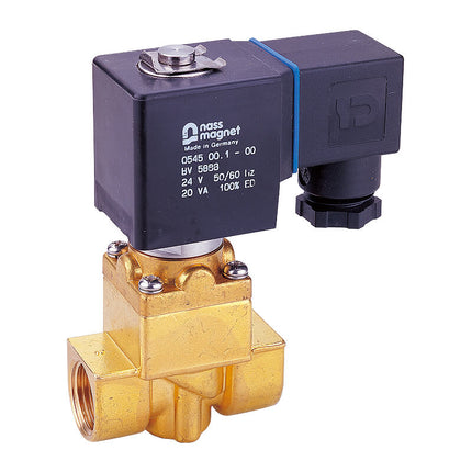 Mindman MGS Series: 2-Port 2-Position Compact Piston Type Solenoid Valve (Normally Closed) - MGS-10-T-5-DC24-G