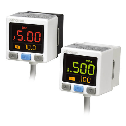 Mindman 20-MP41 Series: High-Precision Digital Pressure Sensor - 20-MP41C-042-W