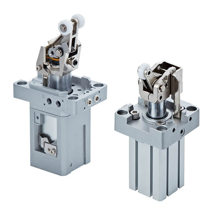 Mindman MSBD Series: Stopper Cylinder (Roller with Cushion Stopper Type) - MSBD-50-30-L-G