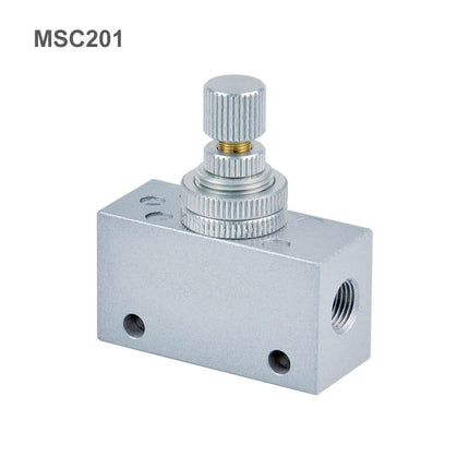 Mindman MSC201 Series: Flow Control Valve - MSC201-6A-G