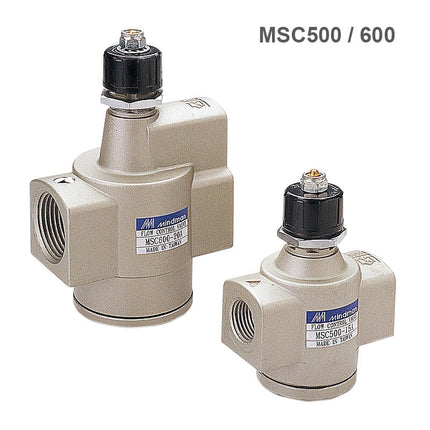 Mindman MSC500 Series: Flow Control Valve - MSC500-20A-G