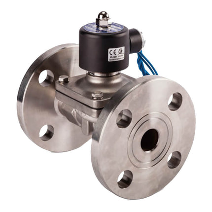 Mindman MSUW-F Series: 2-Port 2-Position Diaphragm Solenoid Valve (Normally Closed) - MSUW-25F-I-LO-AC110