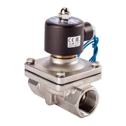 Mindman MSUW Series: 2-Port 2-Position Diaphragm Solenoid Valve (Normally Closed) - MSUW-20H-VA-DC24