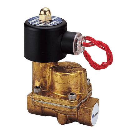 Mindman MUPS Series: 2-Port 2-Position Pilot-Operated Piston Type Solenoid Valve (Normally Closed) - MUPS-15-D-T-AC110-NPT