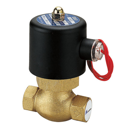 Mindman MUS Series: 2-Port 2-Position Pilot Piston Solenoid Valve (Normally Closed) - MUS-35-I-HO-AC110-G