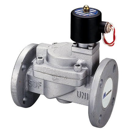 Mindman MUW-F Series: 2-Port 2-Position Diaphragm Solenoid Valve (Normally Closed) - MUW-35F-I-W-AC220