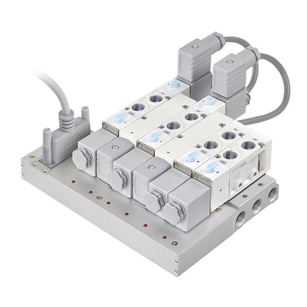 Mindman MVB-220 Series: Solenoid Valve for Multi-Connection System - MVSC-220-4E2P-DC24-N-G