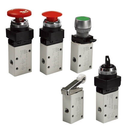 Mindman MVMC-210 Series: Mechanical Valve - MVMC-210-6A-3PP-30B-G