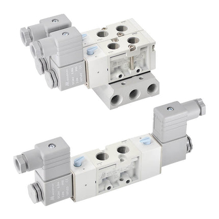 Mindman MVSC-260 Series: Solenoid Valve - MVSC-260-4E2R-AC220-E-LP-NPT