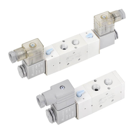 Mindman MVSE-260 Series: 5-Port / 3-Port Solenoid Valve - MVSE-260-4E1-AC220-NPT
