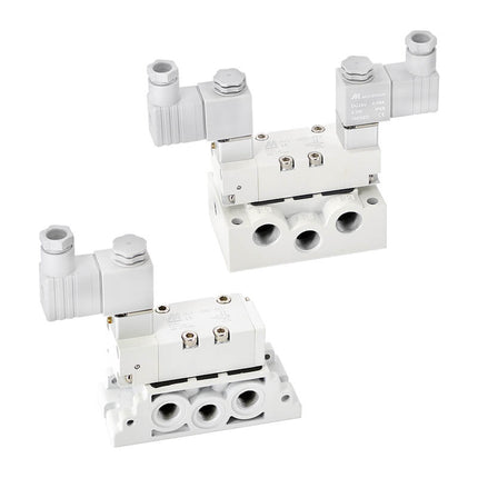 Mindman MVSI-260 Series: ISO-1 Solenoid Valve - MVSI-260-4E1-DC24-E