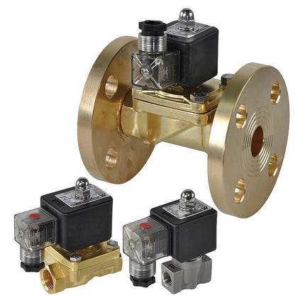 Mindman MXAD Series: 2-Port 2-Position Direct-Acting Plunger Solenoid Valve (Normally Closed) - MXADS-10C-V-G-G-AC220V-G