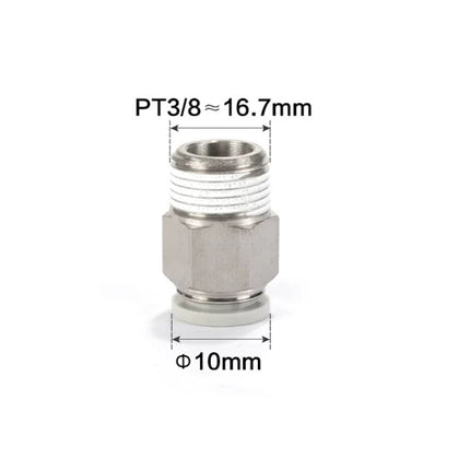 Airtac PC: Push Lock Fitting. Male Connector - PC1003D
