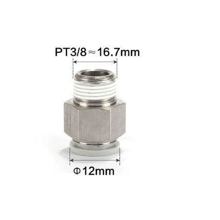 Airtac PC: Push Lock Fitting. Male Connector - PC1203D