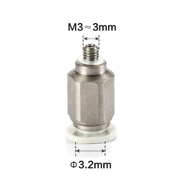 Airtac PC: Male connector--One-touch fittings - PC3.2M3-M