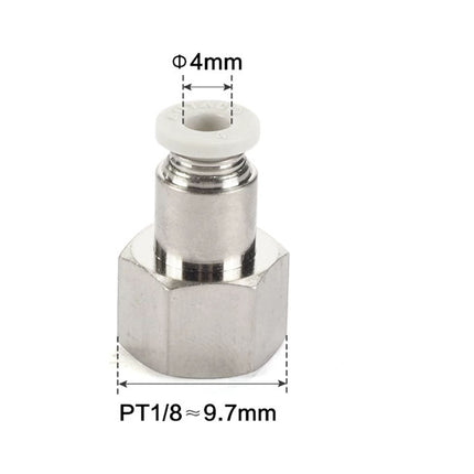 Airtac PCF: Push Lock Fitting. Female Connector - PCF401