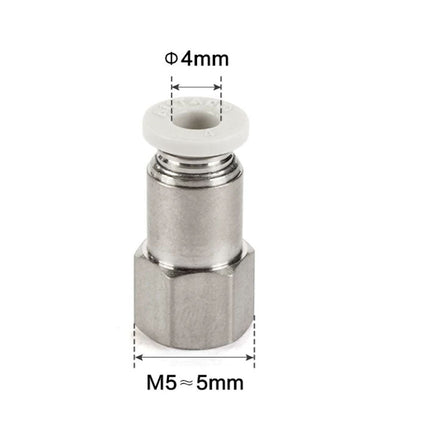 Airtac PCF: Push Lock Fitting. Female Connector - PCF4M5D