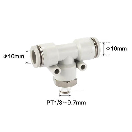 Airtac PEB: Push Lock Fitting. Male Branch Tee - PEB1001