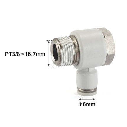 Airtac PH: Push Lock Fitting. Universal Male Elbow - PH603