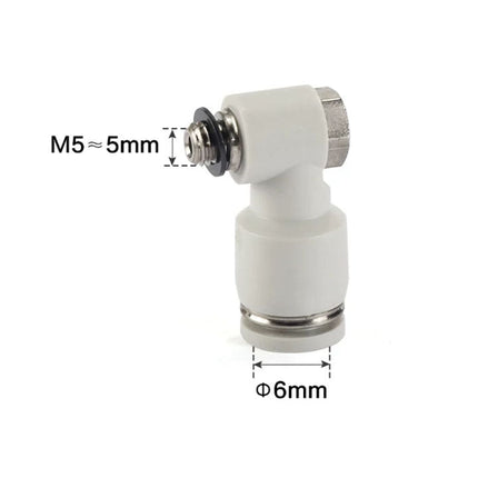 Airtac PH: Push Lock Fitting. Universal Male Elbow - PH6M5