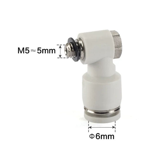 Airtac PH: Push Lock Fitting. Universal Male Elbow - PH6M5