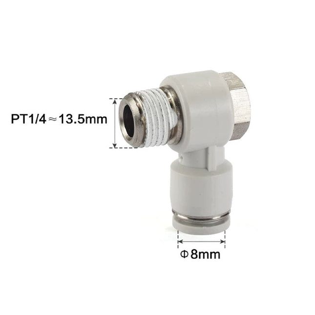 Airtac PH: Accessories--One-touch fittings(stainless steel) - PH802D-S
