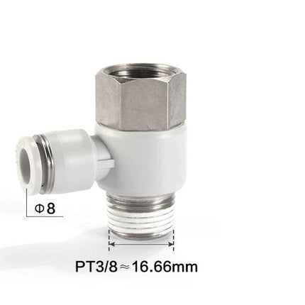 Airtac PHF: Accessories--One-touch fittings(stainless steel) - PHF803D-S