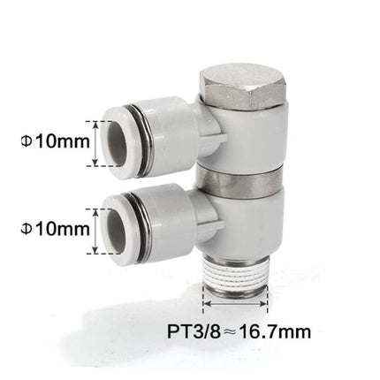 Airtac PHW: Push Lock Fitting. Double Universal Male Elbow - PHW1003