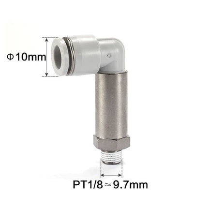 Airtac PLL: Accessories--One-touch fittings(stainless steel) - PLL1001D-S