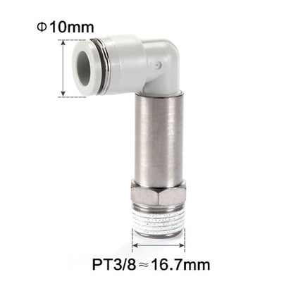 Airtac PLL: Push Lock Fitting. Extended Male Elbow - PLL1003