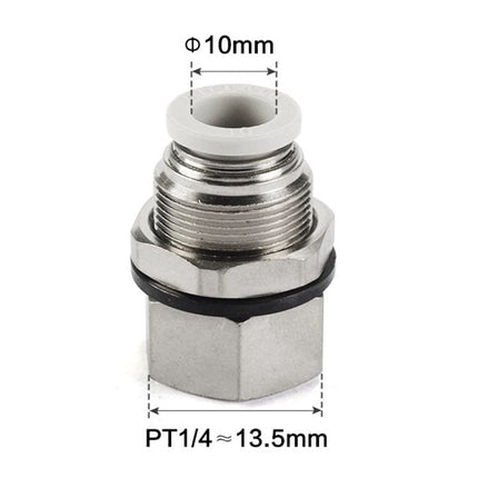 Airtac PMF: Push Lock Fitting. Bulkhead Connector - PMF1002