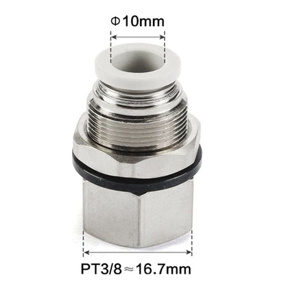 Airtac PMF: Push Lock Fitting. Bulkhead Connector - PMF1003