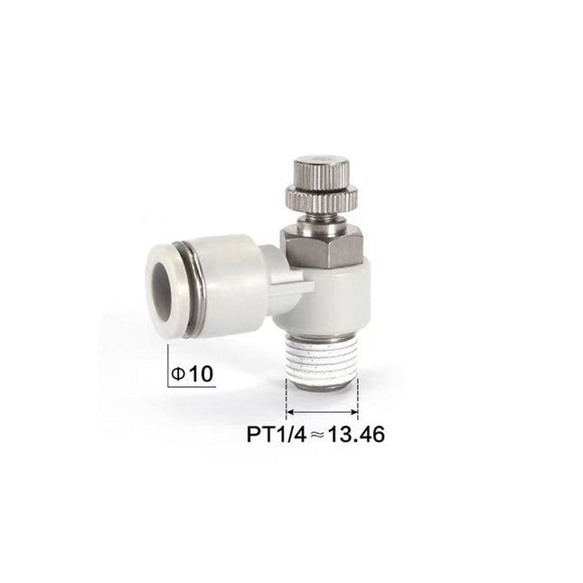 Airtac PSL: Accessories-speed controllers(stainless steel)  - PSL1002BD-S