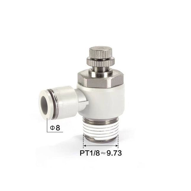 Airtac PSL: Accessories-speed controllers(stainless steel)  - PSL1004BD-S