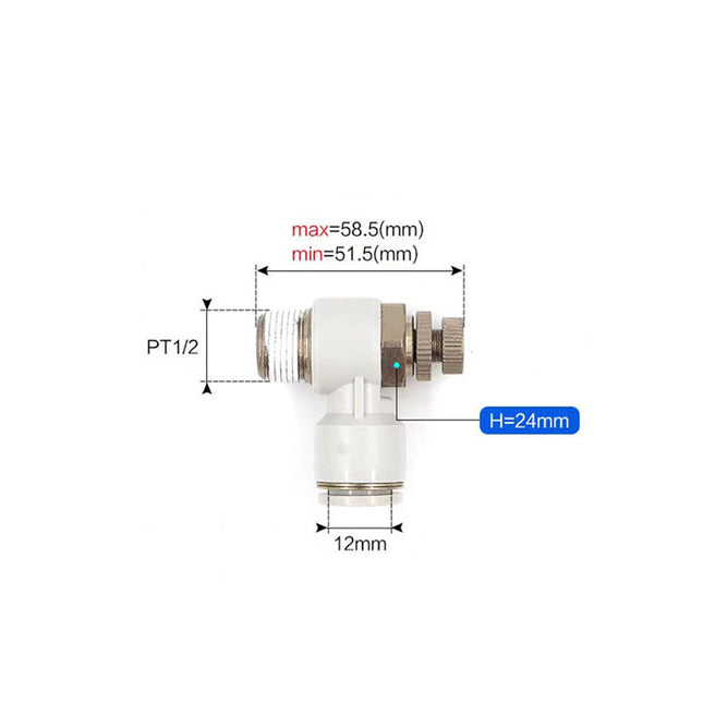 Airtac PSL: Air Flow Control Valve - PSL1204A