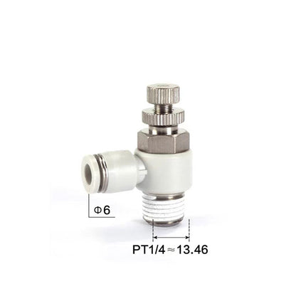 Airtac PSL: Accessories-speed controllers(stainless steel)  - PSL602B-S