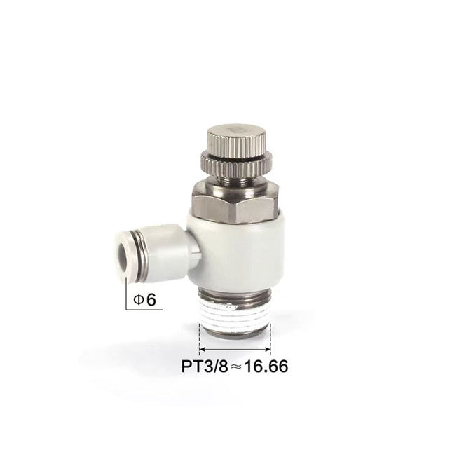 Airtac PSL: Accessories-speed controllers(stainless steel)  - PSL603BD-S