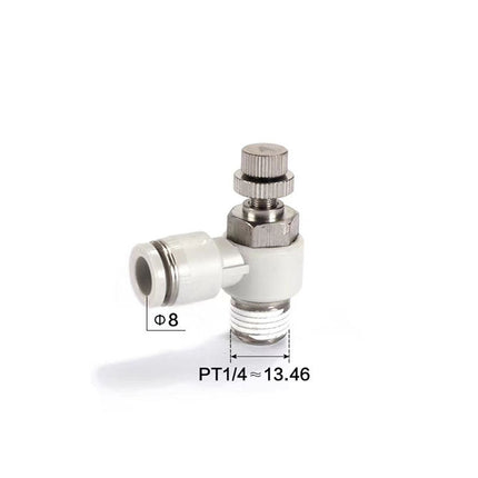 Airtac PSL: Accessories-speed controllers(stainless steel)  - PSL802A-S