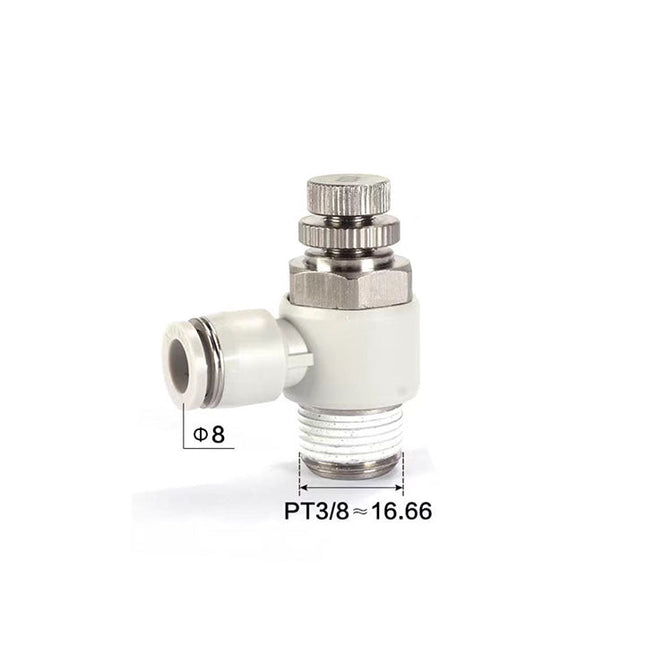 Airtac PSL: Accessories-speed controllers(stainless steel)  - PSL803B-S