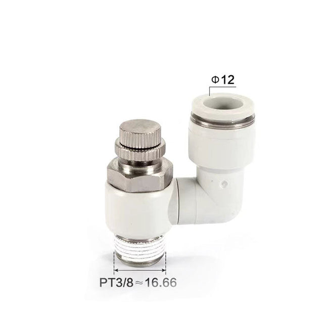 Airtac PSS: Accessories-speed controllers(stainless steel)  - PSS1203AD-S