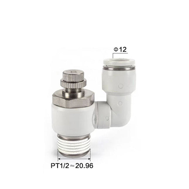 Airtac PSS: Accessories-speed controllers(stainless steel)  - PSS1204BD-S