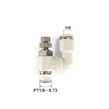 Airtac PSS: Accessories-speed controllers(stainless steel)  - PSS601A-S