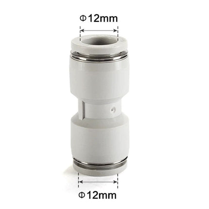 Airtac PU: Push Lock Fitting. Straight Union - PU12