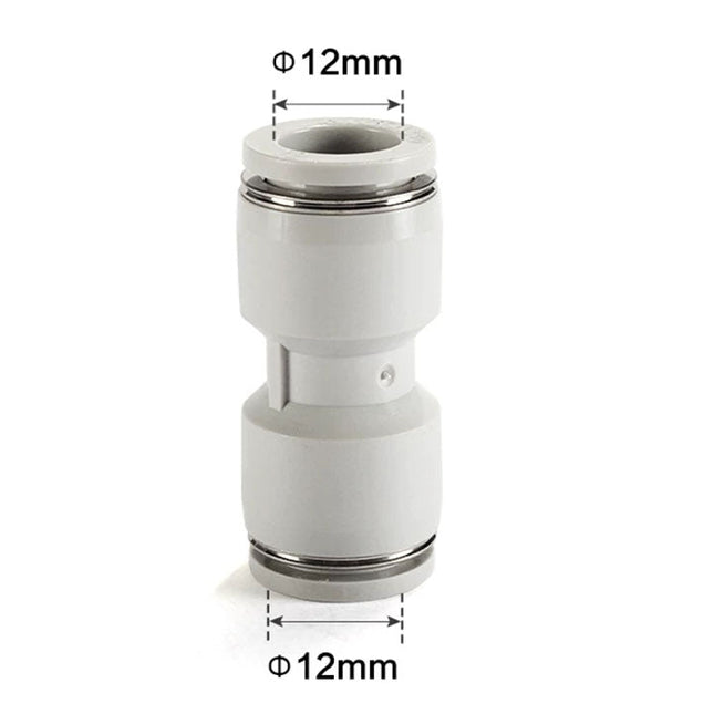 Airtac PU: Push Lock Fitting. Straight Union - PU12