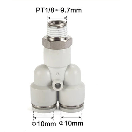 Airtac PYB: Accessories--One-touch fittings(stainless steel) - PYB1001-S