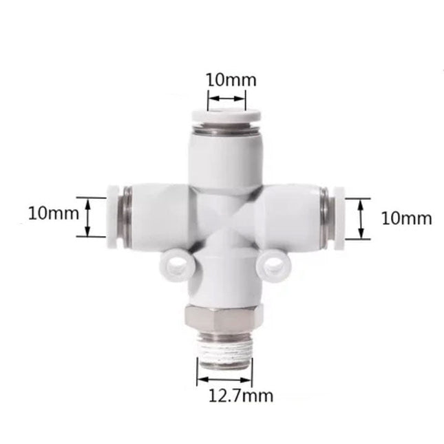 Airtac PZB: Accessories--One-touch fittings - PZB1002D