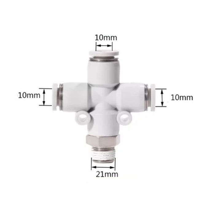 Airtac PZB: Accessories--One-touch fittings - PZB1004D