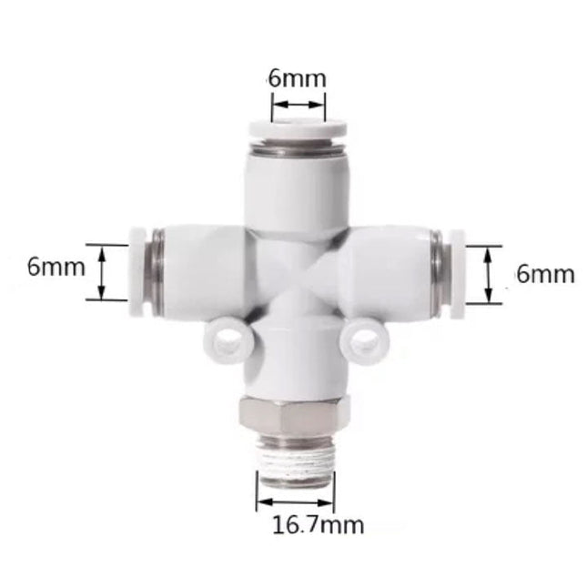 Airtac PZB: Accessories--One-touch fittings - PZB603